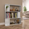 Book Cabinet/Room Divider 80X24X96 Cm Engineered Wood