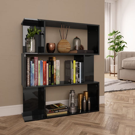 Book Cabinet/Room Divider 80X24X96 Cm Engineered Wood