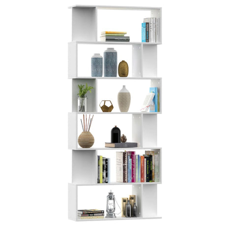 Book Cabinet/Room Divider 80X24X192 Cm Engineered Wood