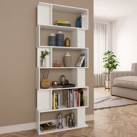 Book Cabinet/Room Divider 80X24X192 Cm Engineered Wood