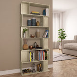 Book Cabinet/Room Divider 80X24X192 Cm Engineered Wood