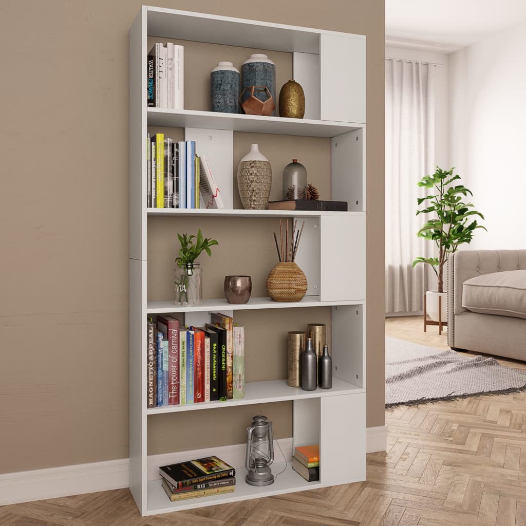 Book Cabinet/Room Divider 80X24X159 Cm Engineered Wood