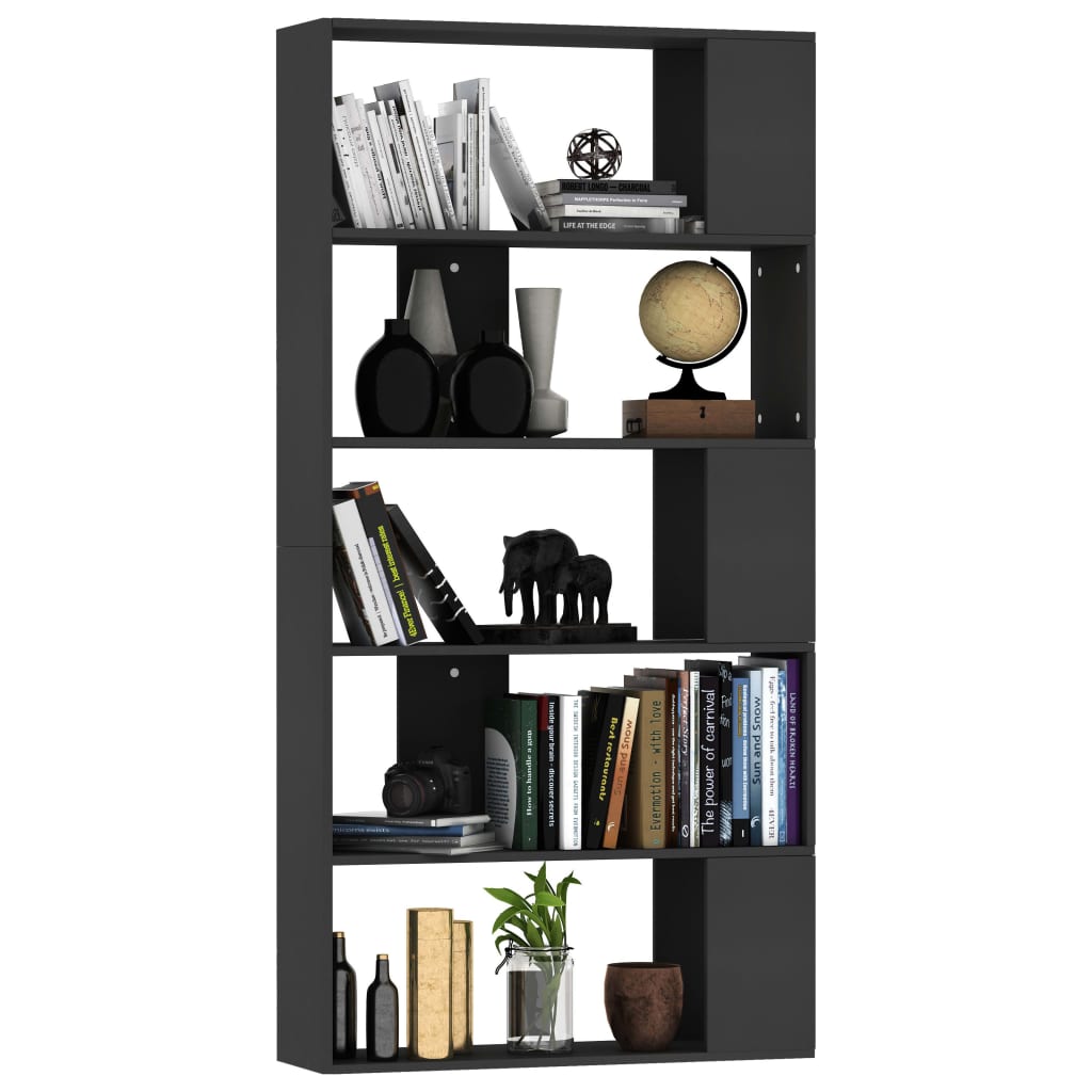 Book Cabinet/Room Divider 80X24X159 Cm Engineered Wood
