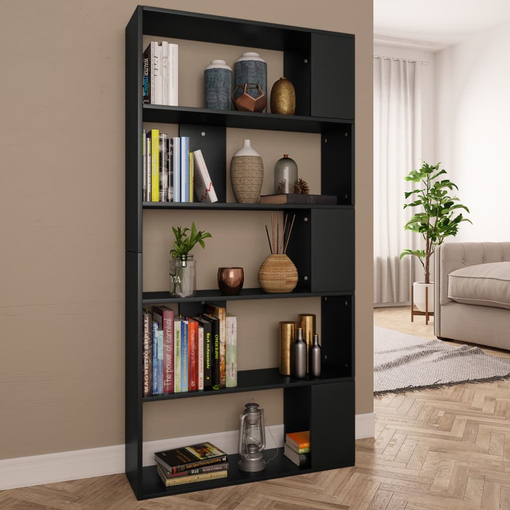 Book Cabinet/Room Divider 80X24X159 Cm Engineered Wood
