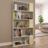Book Cabinet/Room Divider 80X24X159 Cm Engineered Wood