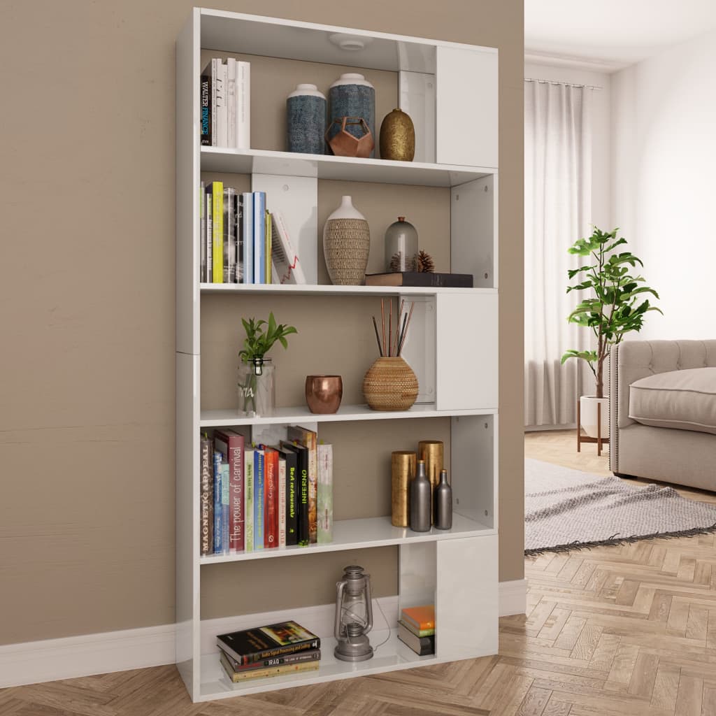Book Cabinet/Room Divider 80X24X159 Cm Engineered Wood