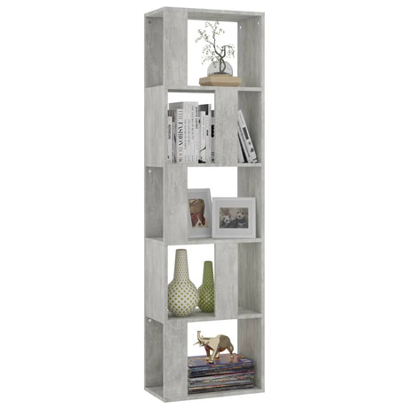 Book Cabinet/Room Divider 45X24X159 Cm Engineered Wood
