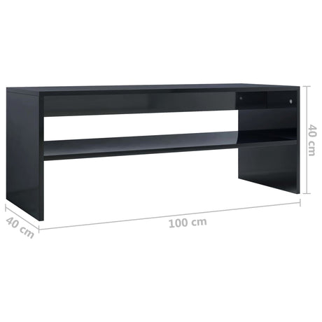 Coffee Table 100X40X40 Cm Engineered Wood