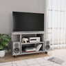 Tv Cabinet With Castors 80X40X45 Cm Engineered Wood
