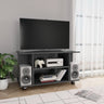 Tv Cabinet With Castors 80X40X45 Cm Engineered Wood