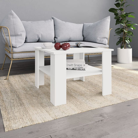 Coffee Table 60X60X42 Cm Engineered Wood