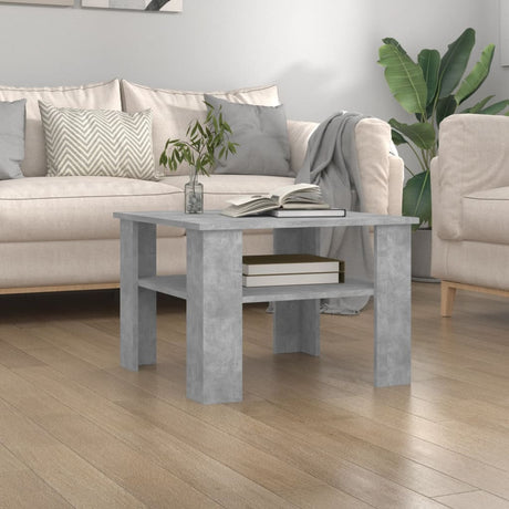 Coffee Table 60X60X42 Cm Engineered Wood