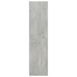 Wardrobe Concrete Grey 50x50x200 cm Engineered Wood