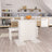 Dining Table 110X60X75 Cm Engineered Wood