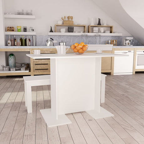 Dining Table 110X60X75 Cm Engineered Wood