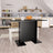 Dining Table 110X60X75 Cm Engineered Wood