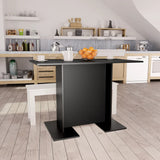 Dining Table 110X60X75 Cm Engineered Wood