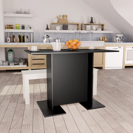 Dining Table 110X60X75 Cm Engineered Wood
