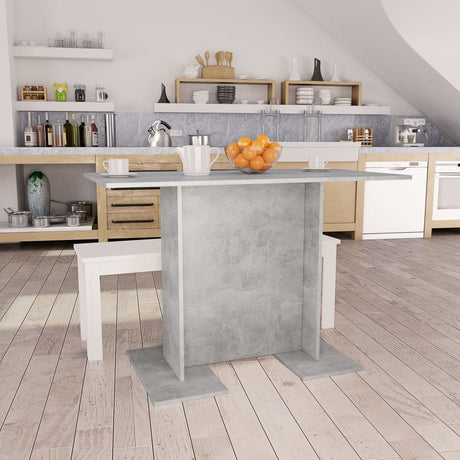 Dining Table 110X60X75 Cm Engineered Wood