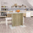 Dining Table 110X60X75 Cm Engineered Wood