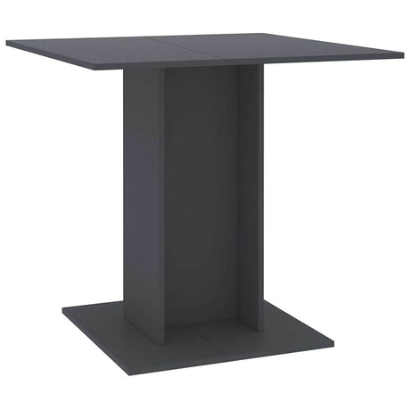 Dining Table 80X80X75 Cm Engineered Wood