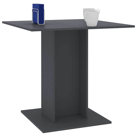 Dining Table 80X80X75 Cm Engineered Wood
