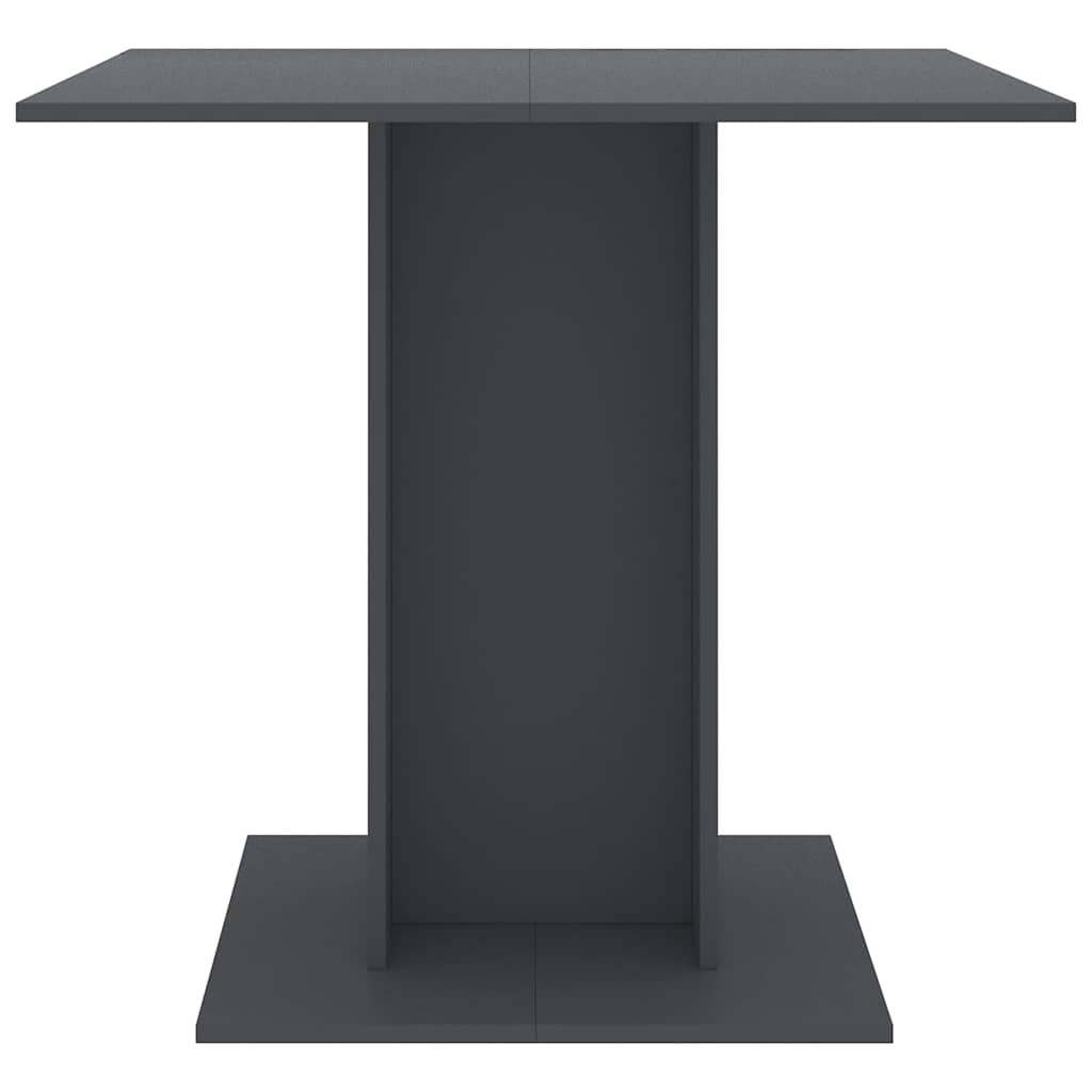 Dining Table 80X80X75 Cm Engineered Wood