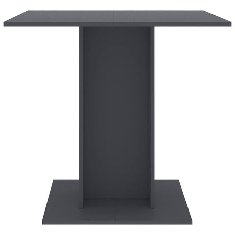 Dining Table 80X80X75 Cm Engineered Wood