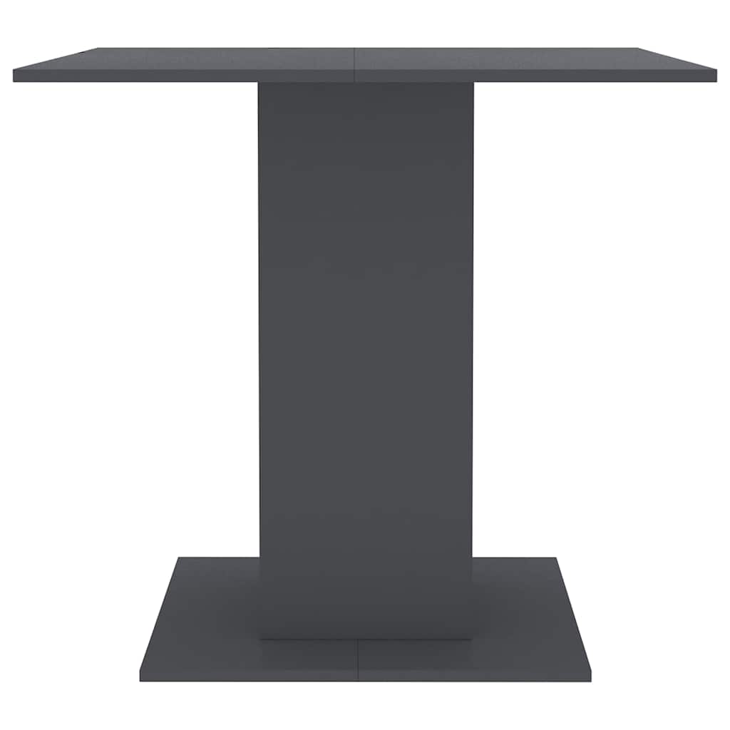 Dining Table 80X80X75 Cm Engineered Wood