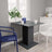 Dining Table 80X80X75 Cm Engineered Wood
