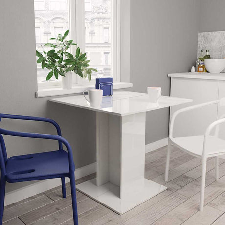 Dining Table 80X80X75 Cm Engineered Wood