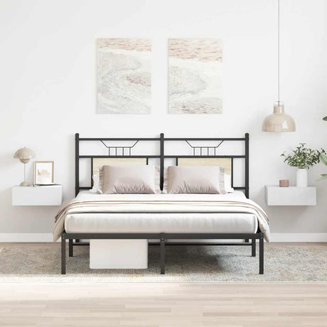 Floating Nightstand 40X30X15 Cm Engineered Wood