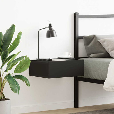 Floating Nightstand 40X30X15 Cm Engineered Wood