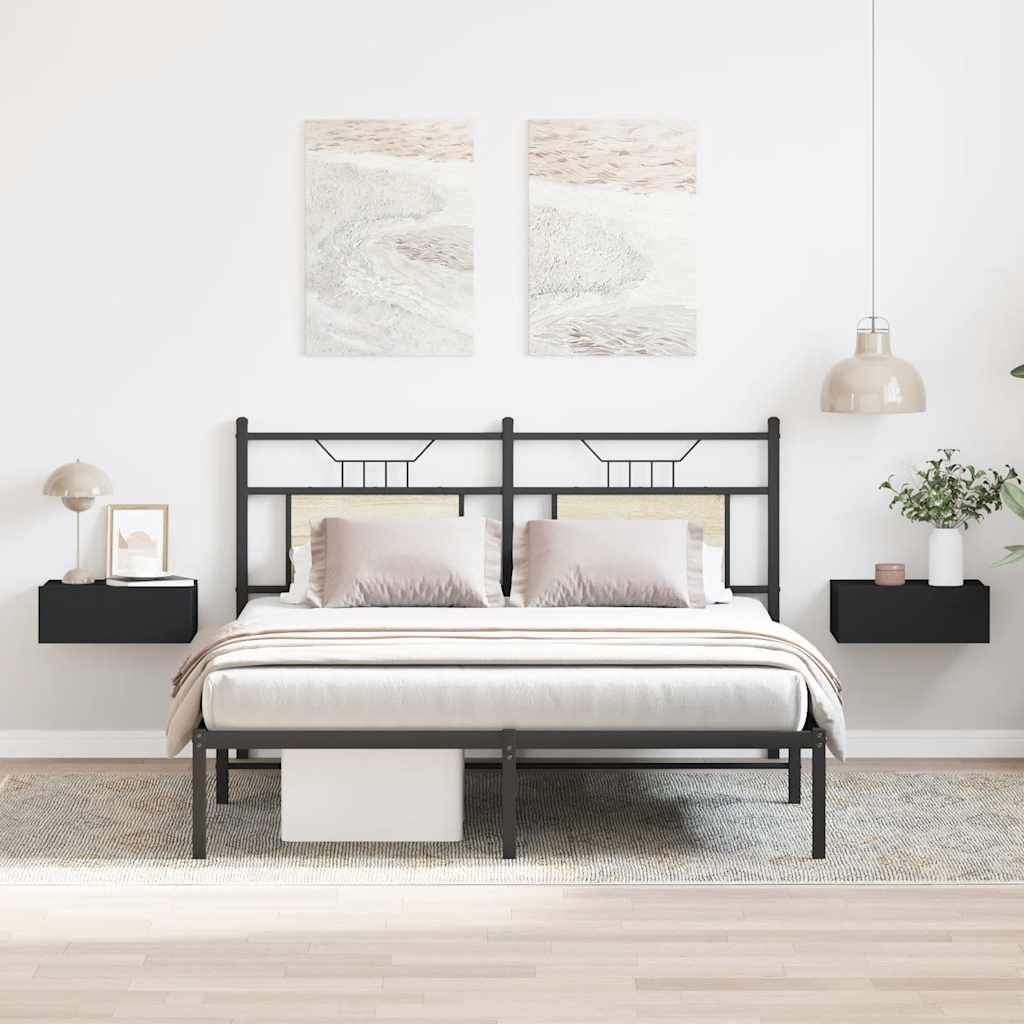 Floating Nightstand 40X30X15 Cm Engineered Wood