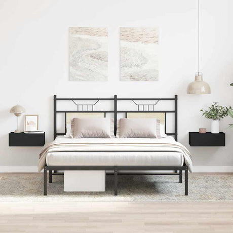 Floating Nightstand 40X30X15 Cm Engineered Wood