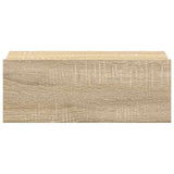 Floating Nightstand Sonoma Oak 40x30x15 cm Engineered Wood