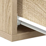 Floating Nightstand Sonoma Oak 40x30x15 cm Engineered Wood