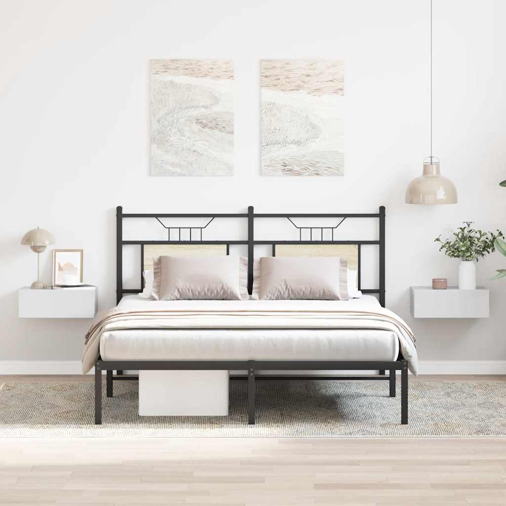Floating Nightstand 40X30X15 Cm Engineered Wood