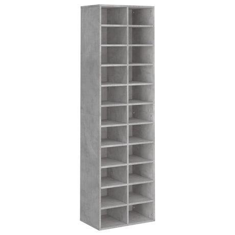 Shoe Cabinet 54X34X183 Cm Engineered Wood