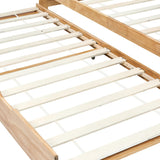 Pull-Out Sofa Bed Frame Without Mattress Pinewood 90X200 Cm