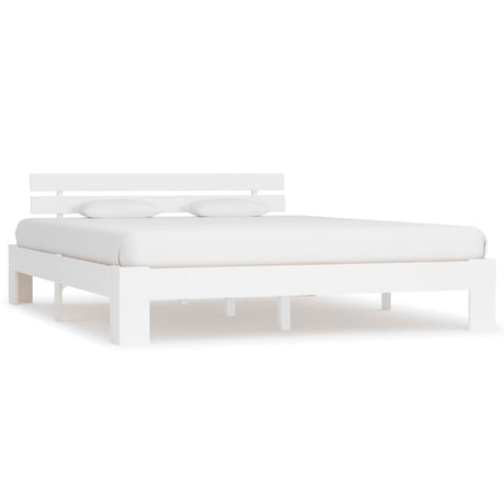 Bed Frame Without Mattress Solid Pine Wood