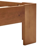 Bed Frame without Mattress Honey Brown 180x200cm Solid Wood Pine