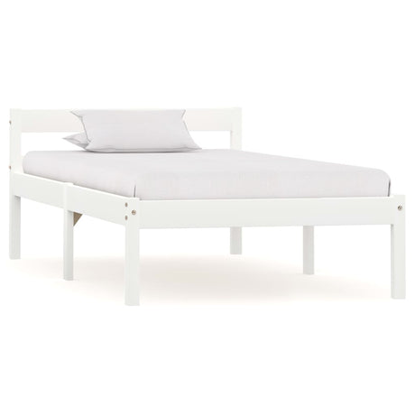 Bed Frame Without Mattress Solid Pine Wood
