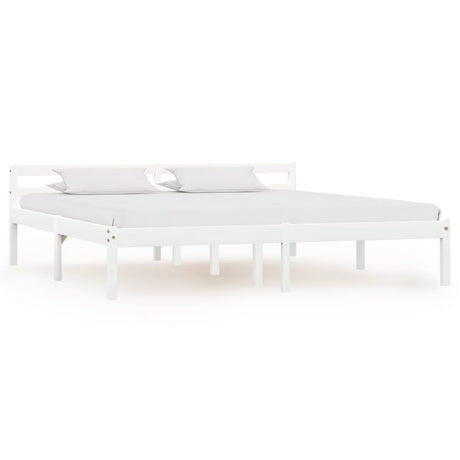 Bed Frame Without Mattress Solid Pine Wood