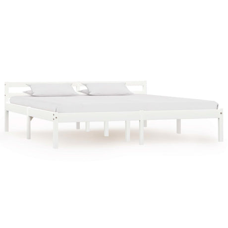 Bed Frame Without Mattress Solid Pine Wood