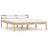 Bed Frame Without Mattress Solid Pine Wood