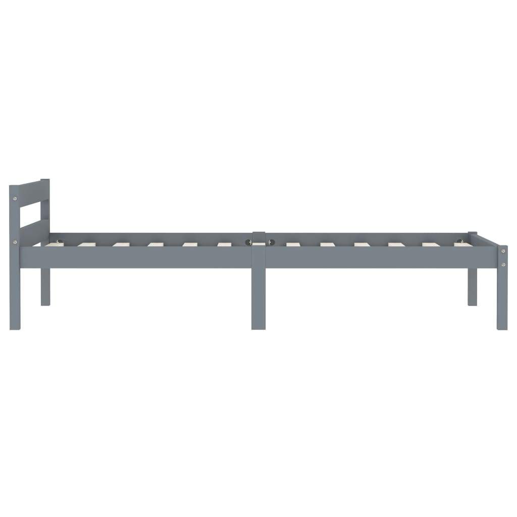 Bed Frame Without Mattress Solid Pine Wood