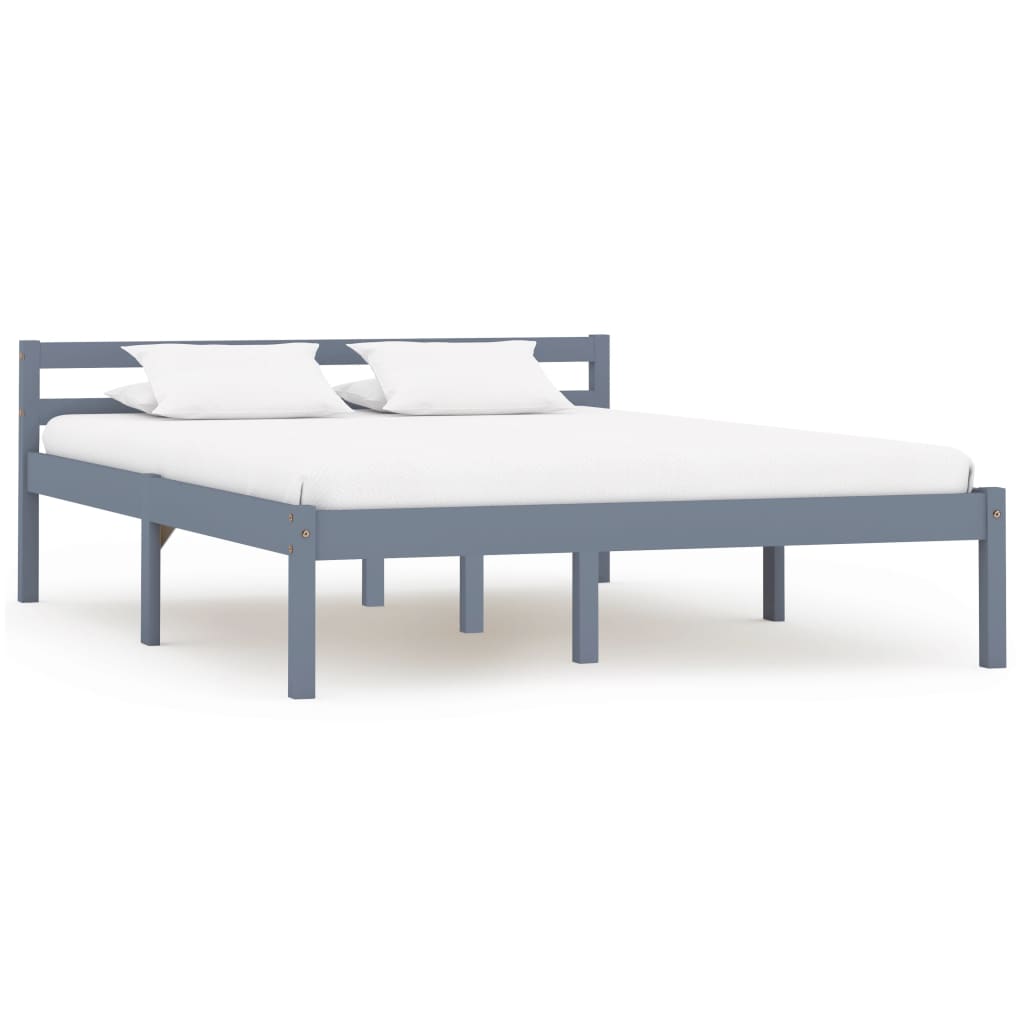 Bed Frame Without Mattress Solid Pine Wood