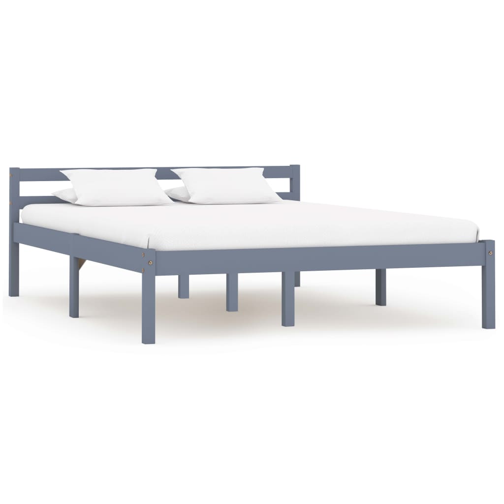Bed Frame Without Mattress Solid Pine Wood