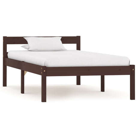 Bed Frame Without Mattress Solid Pine Wood